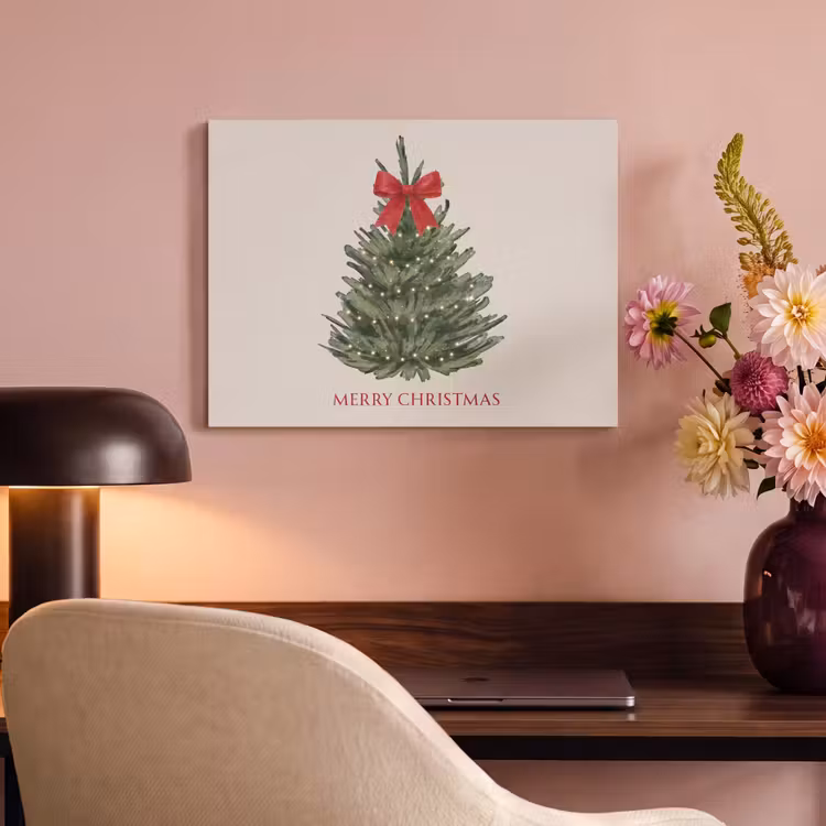 Akoestisch schilderij - Tekst - Kerst - Kerstboom — 6