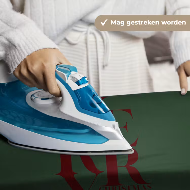 Wandkleed - Merry - Tekst - Groen - Kerst — 6