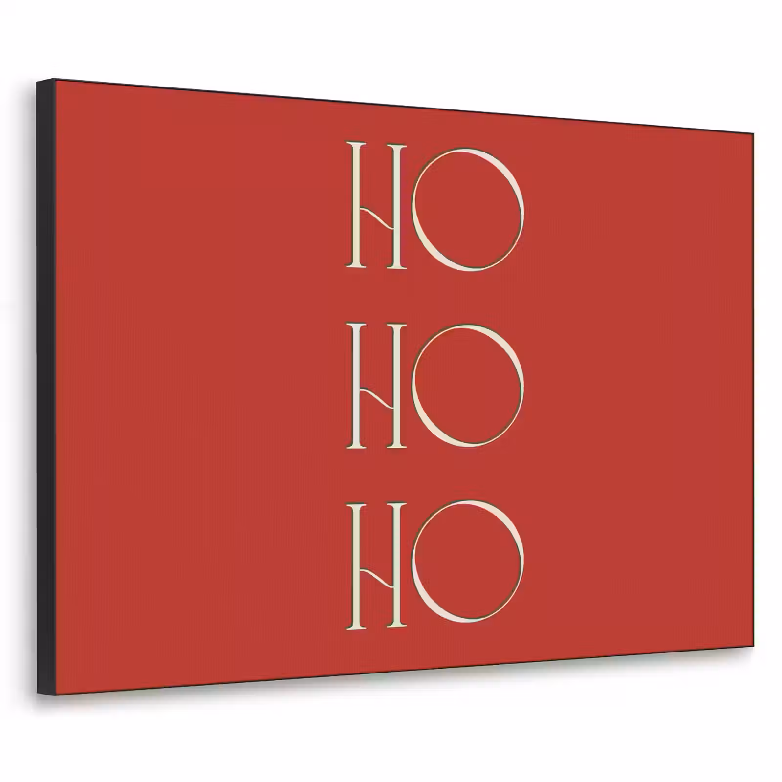 Art Frame - Tekst - Kerst - Modern - Rood — 1