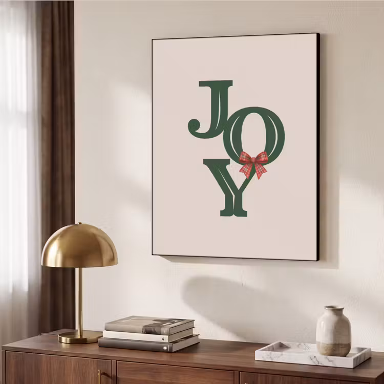 Art Frame - Tekst - Kerst - Groen — 7