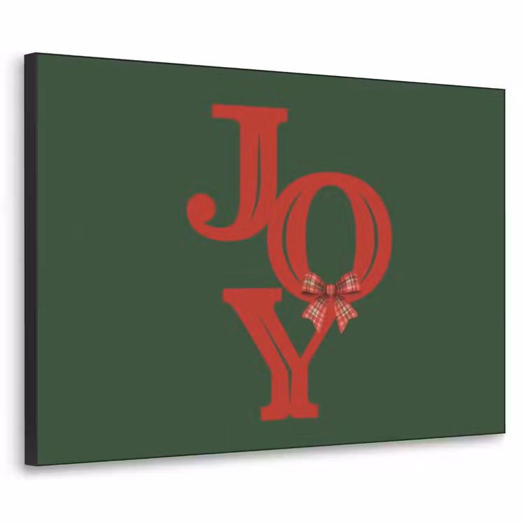 Art Frame - Tekst - Kerst - Rood — 1