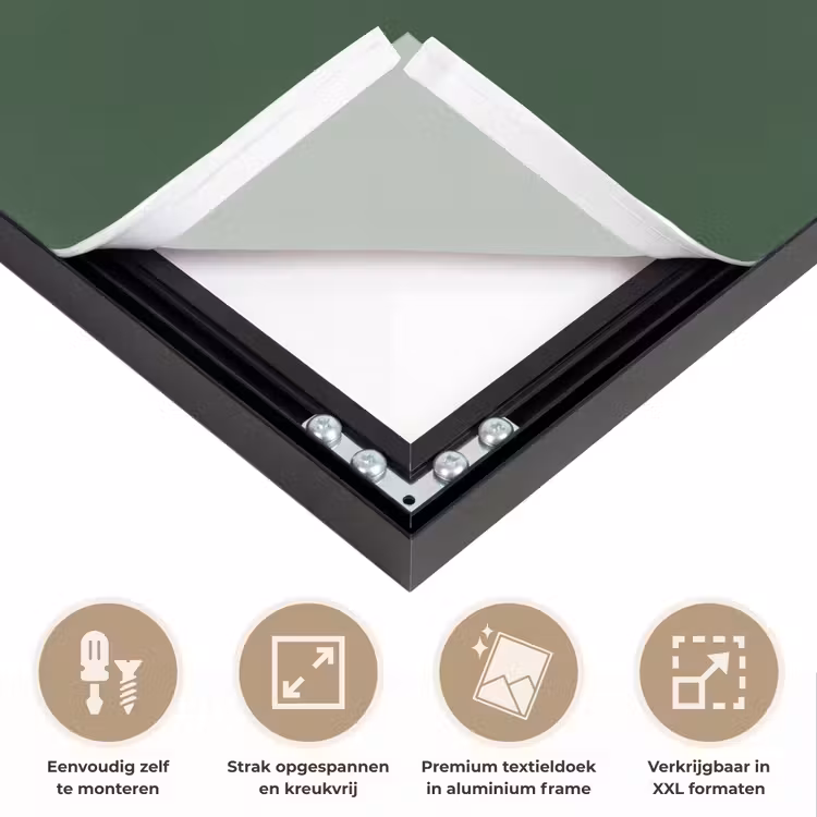 Art Frame - December - Tekst - Kerst - Groen — 8