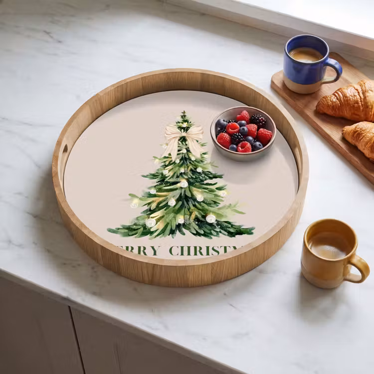 Dienblad - Kerst - Kerstboom - Tekst — 4