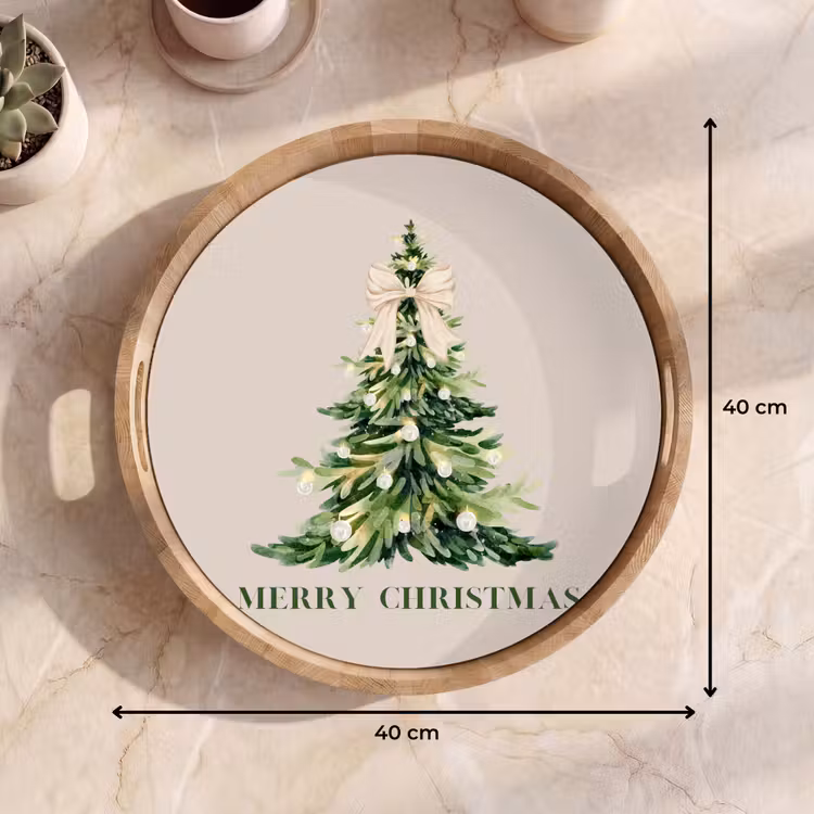 Dienblad - Kerst - Kerstboom - Tekst — 9