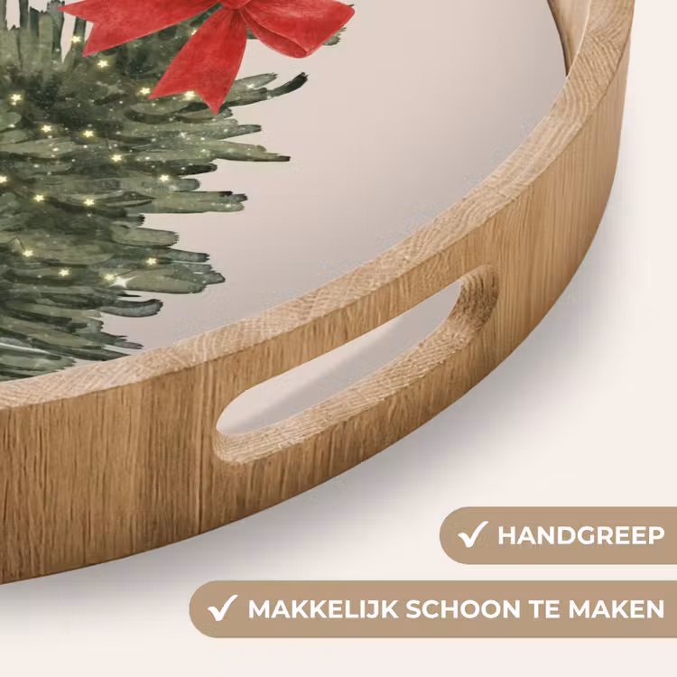 Dienblad - Tekst - Kerst - Kerstboom — 5