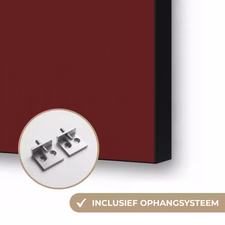 Art Frame - December - Tekst - Kerst - Burgundy — 6