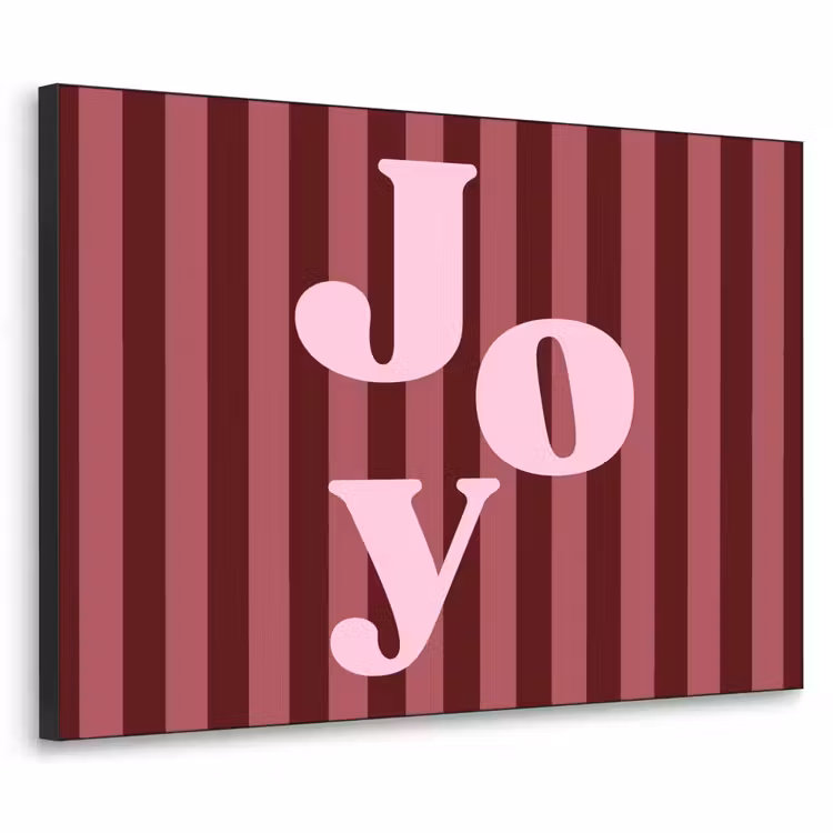 Art Frame - Joy - Kerst - Tekst - Roze