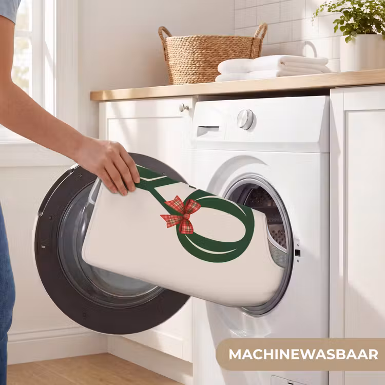 Wc Mat - Tekst - Kerst - Groen — 6