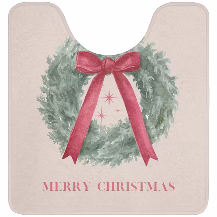 Wc Mat - Winter - Kerst - Tekst