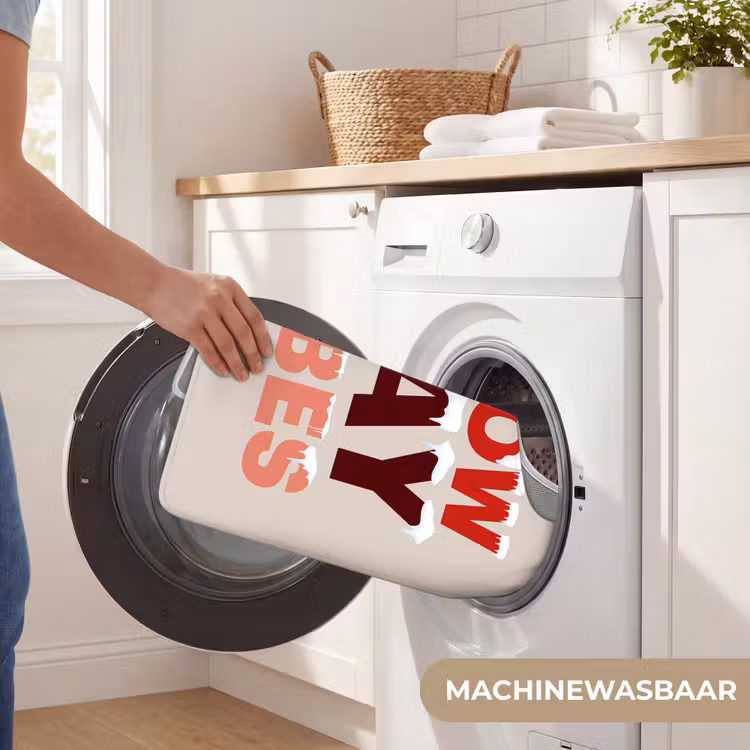 Wc Mat - Sneeuw - Kerst - Tekst - Rood — 6