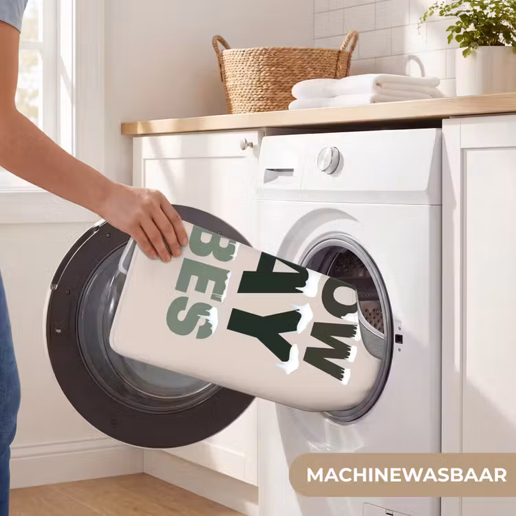 Wc Mat - Sneeuw - Tekst - Kerst - Beige — 6