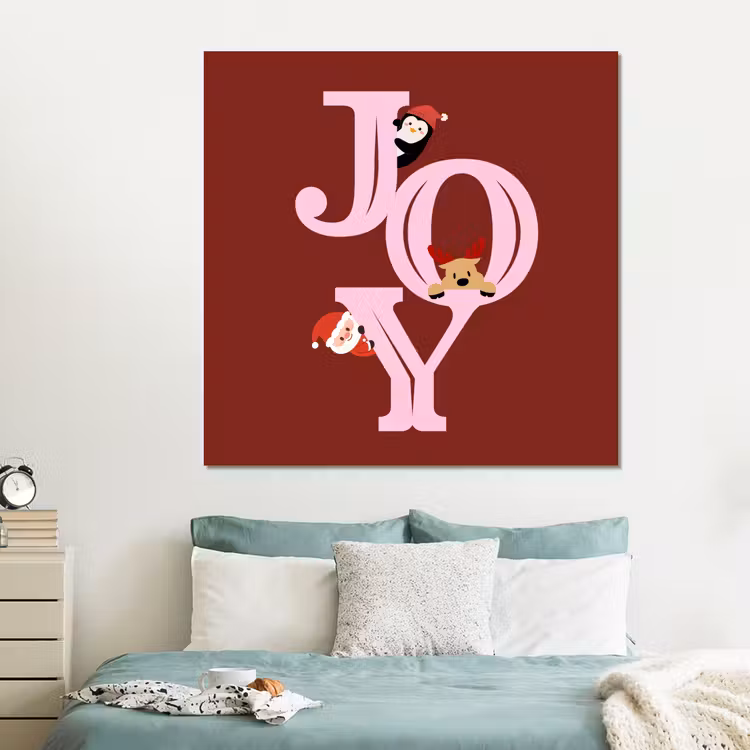 Forex - Joy - Kerst - Animatie - Rood - Roze — 2