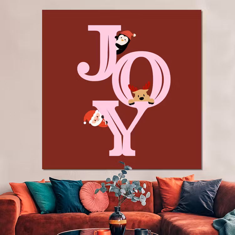 Forex - Joy - Kerst - Animatie - Rood - Roze — 3