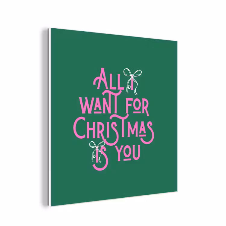 Forex - Kerst - Tekst - Roze - Groen — 1