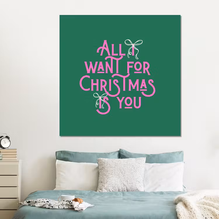Forex - Kerst - Tekst - Roze - Groen — 2