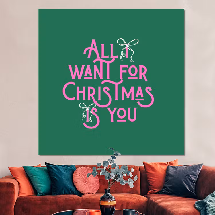Forex - Kerst - Tekst - Roze - Groen — 3