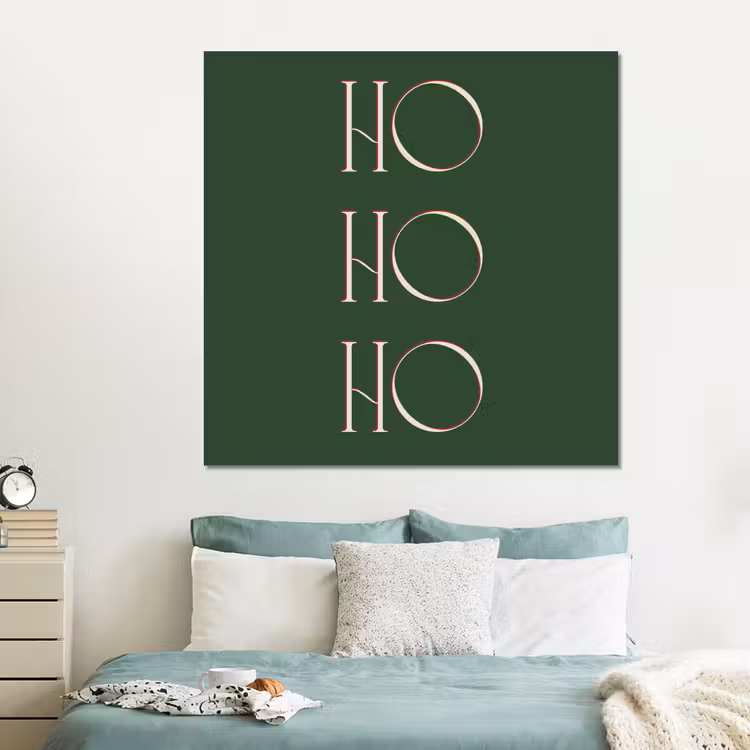 Forex - Tekst - Kerst - Modern - Groen — 2