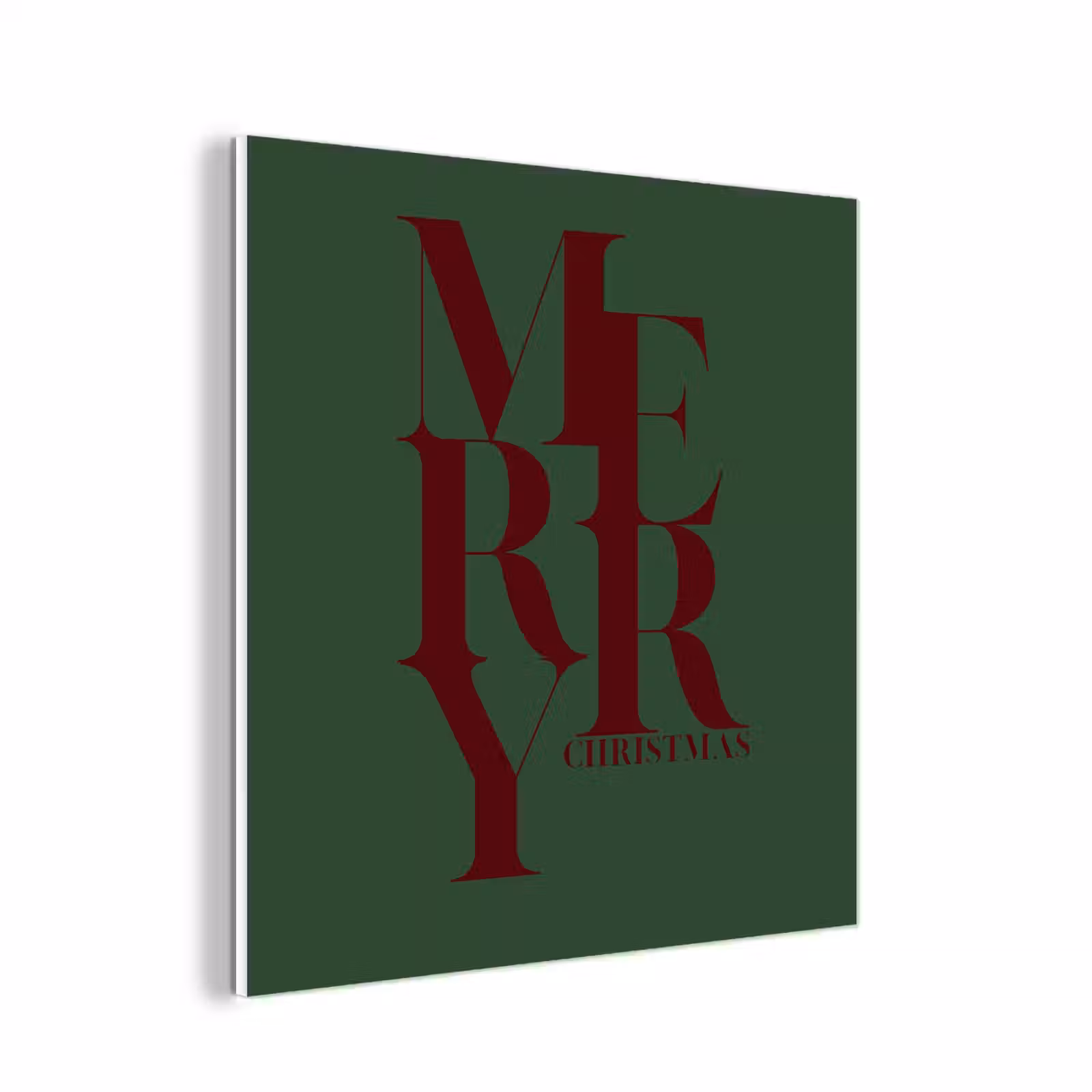 Forex - Merry - Tekst - Groen - Kerst — 1