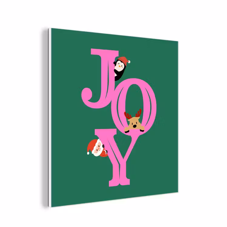 Forex - Joy - Kerst - Animatie - Roze - Groen
