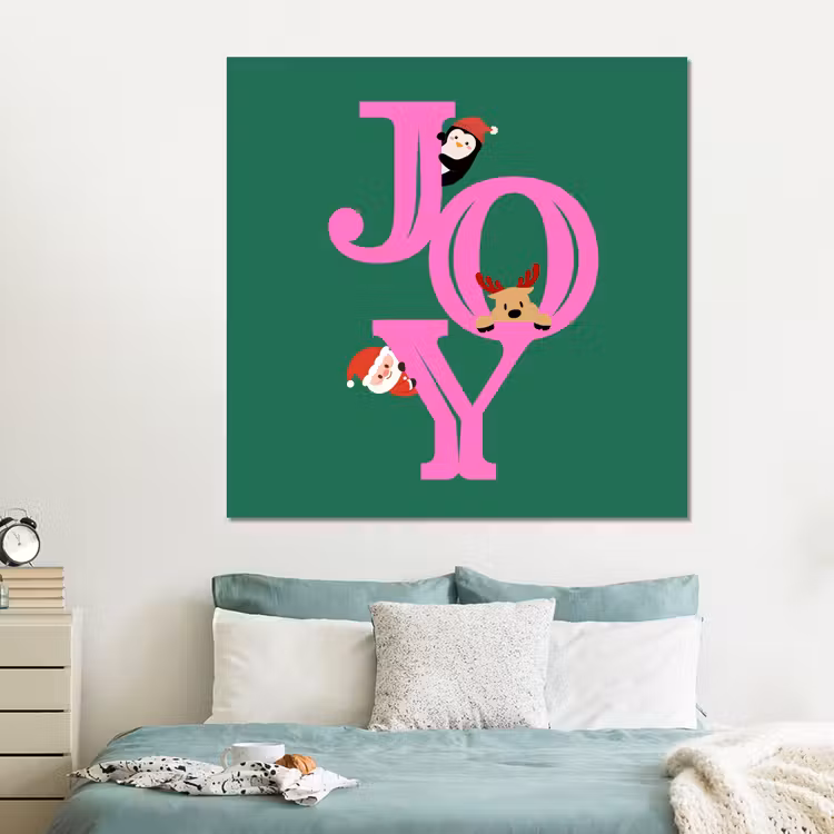 Forex - Joy - Kerst - Animatie - Roze - Groen — 2