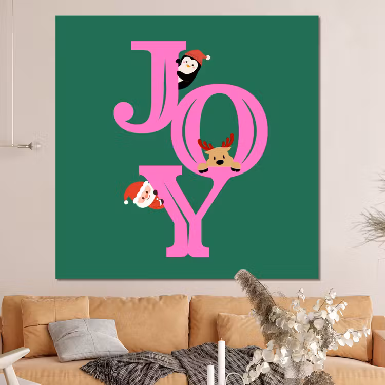 Forex - Joy - Kerst - Animatie - Roze - Groen — 4