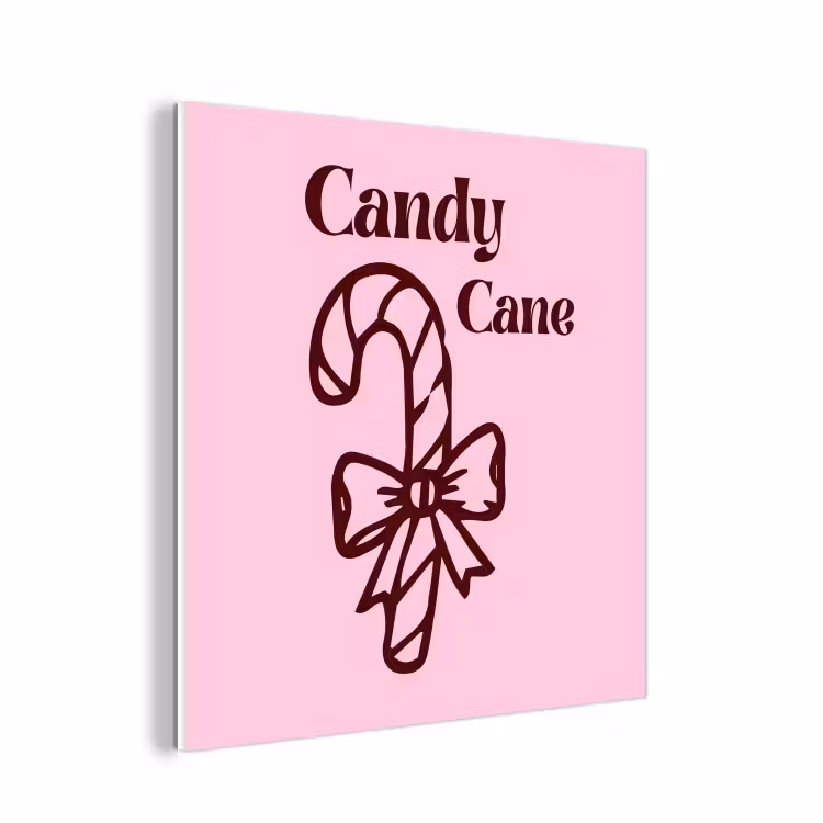 Forex - Kerst - Snoep - Tekst - Bruin - Roze — 1