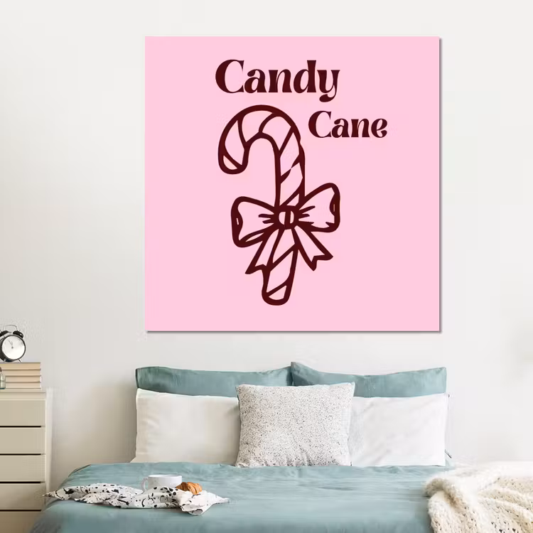 Forex - Kerst - Snoep - Tekst - Bruin - Roze — 2