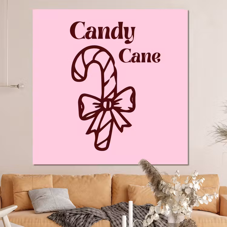 Forex - Kerst - Snoep - Tekst - Bruin - Roze — 4
