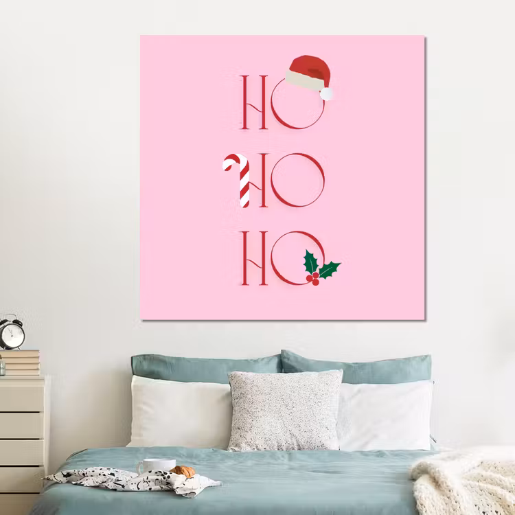 Forex - Kerst - Tekst - Roze - Illustratie — 2