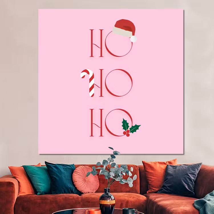 Forex - Kerst - Tekst - Roze - Illustratie — 3
