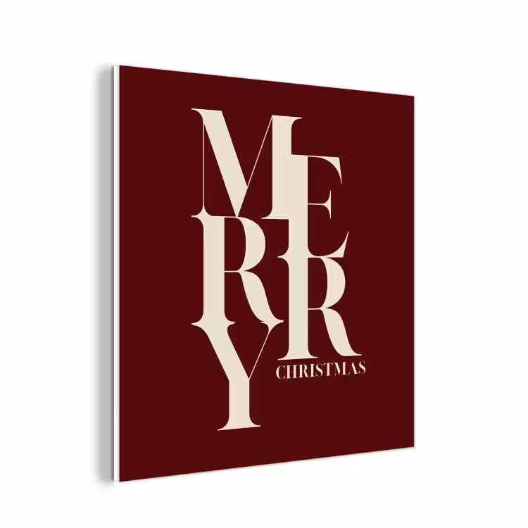 Forex - Merry - Tekst - Donker - Rood