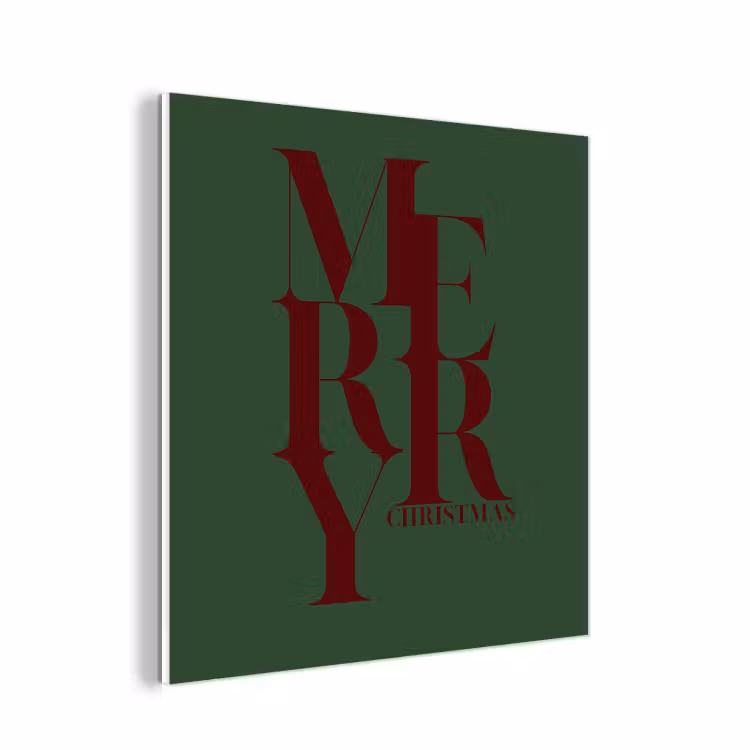 Forex - Merry - Tekst - Groen - Kerst