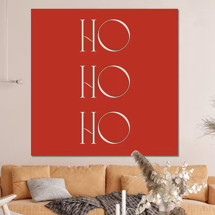Forex - Tekst - Kerst - Modern - Rood — 4