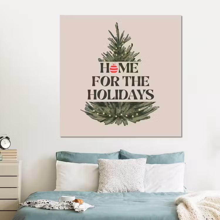 Forex - Kerst - Tekst - Kerstboom - Beige — 2