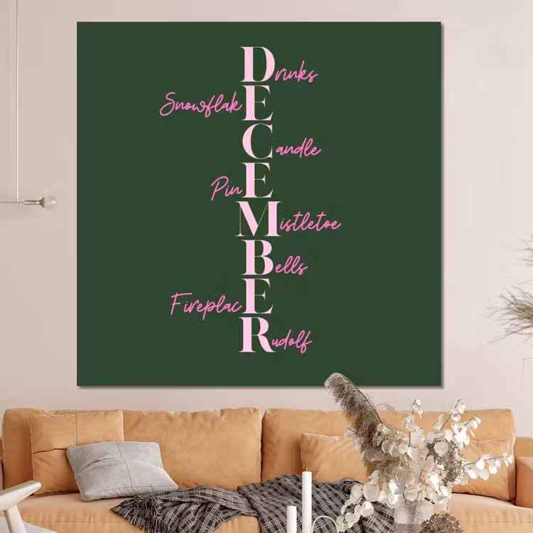 Forex - December - Tekst - Kerst - Groen — 4