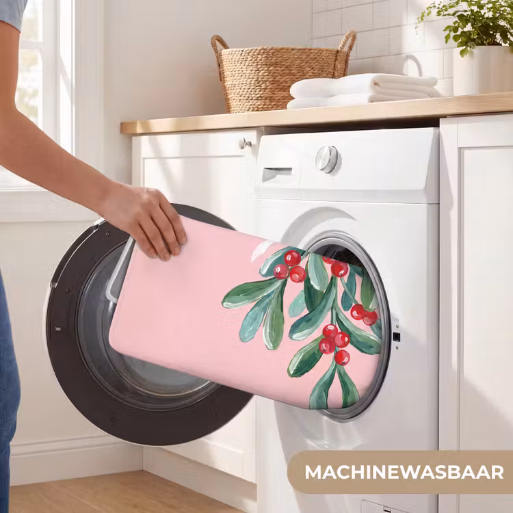 Badmat - Plant - Kerst - Roze — 7