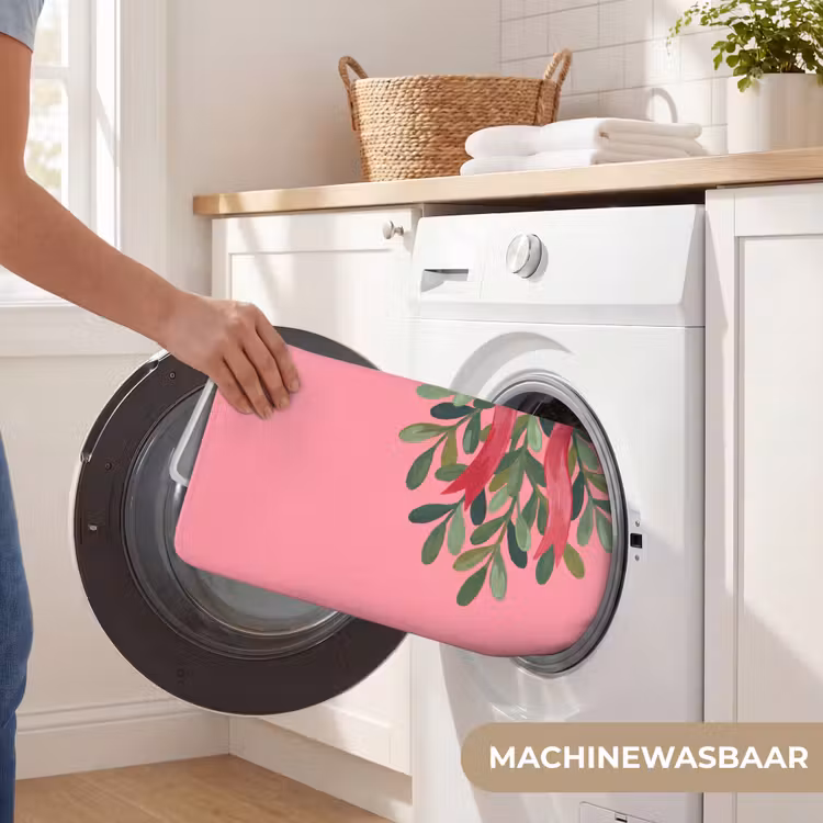 Badmat - Plant - Lint - Roze — 7