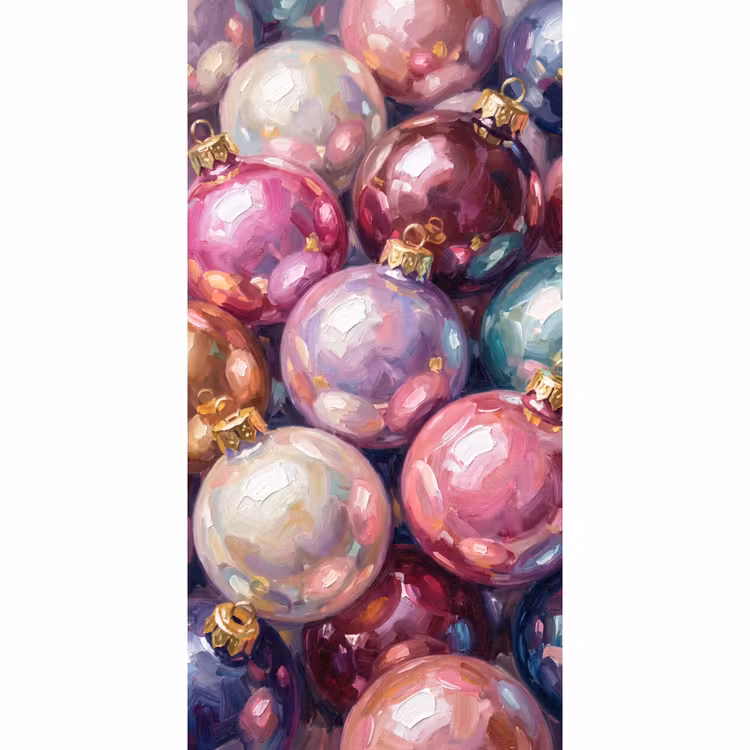 Behang - Kerstdecoratie - Kleurrijk - Feest — 2