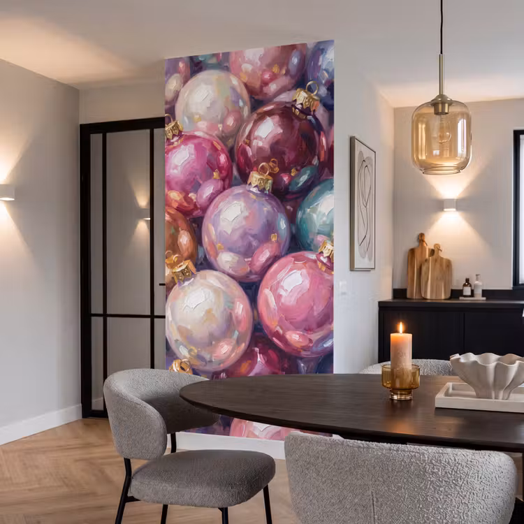 Behang - Kerstdecoratie - Kleurrijk - Feest — 5