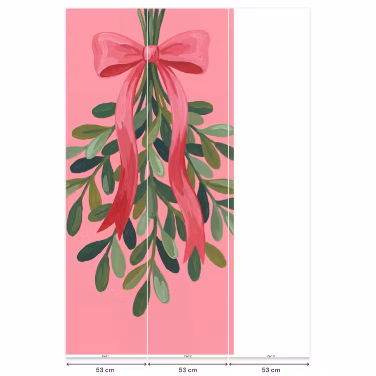 Behang - Plant - Lint - Roze — 6