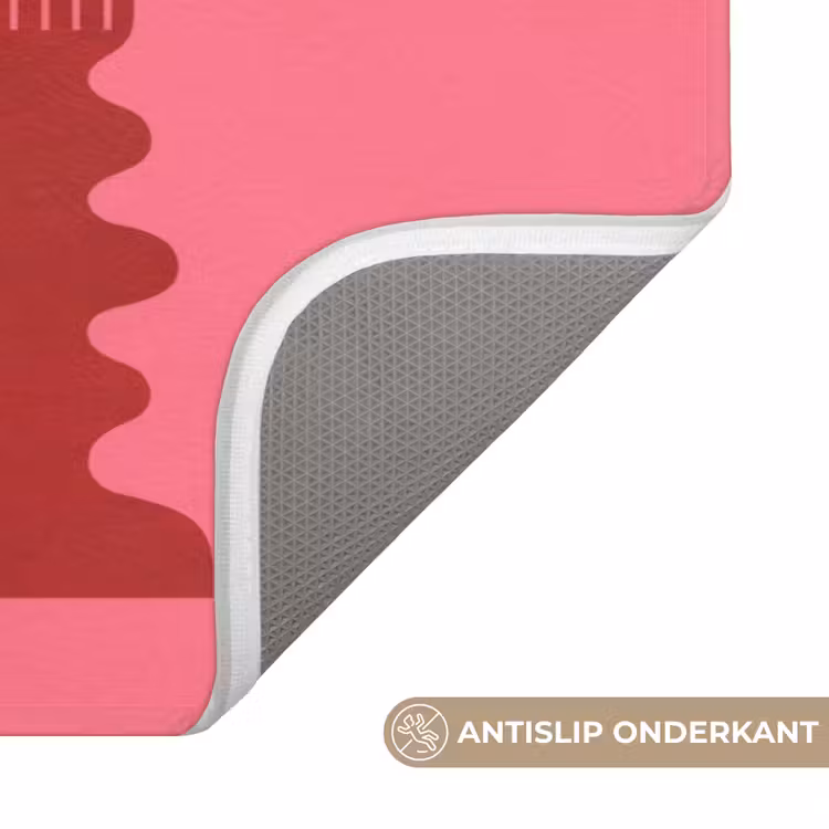 Badmat - Kaarsen - Feest - Roze — 3