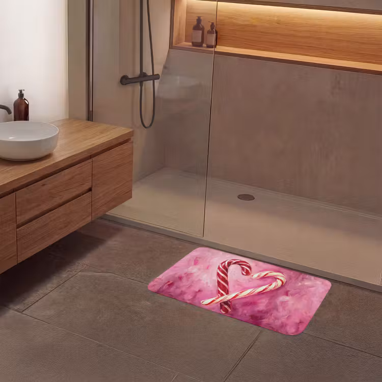Badmat - Snoep - Hart - Roze — 6