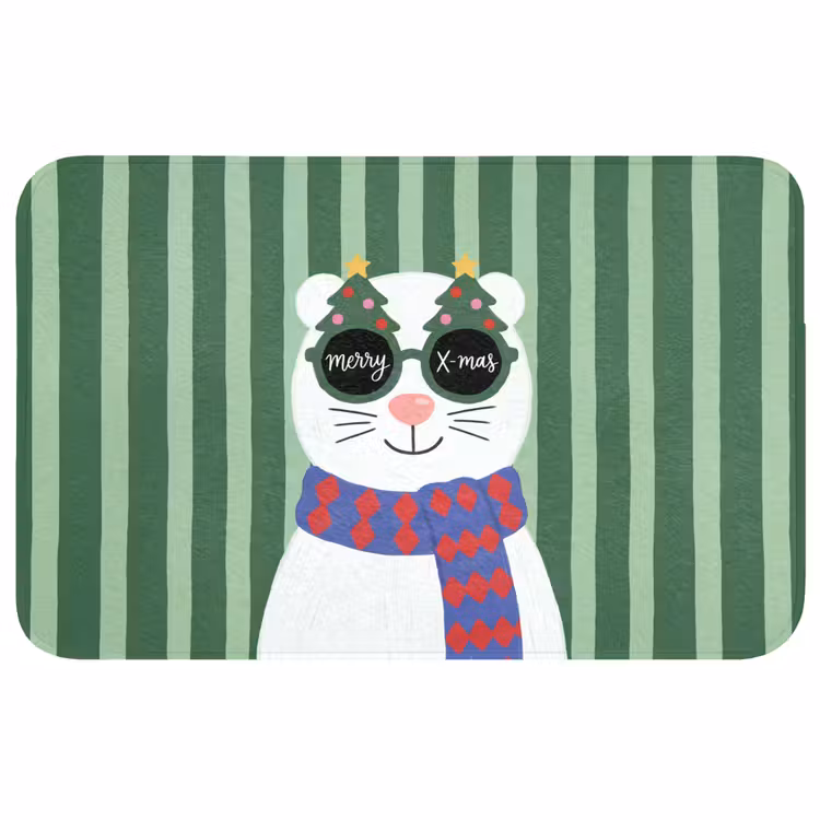 Badmat - Dier - Winter - Cartoon — 1
