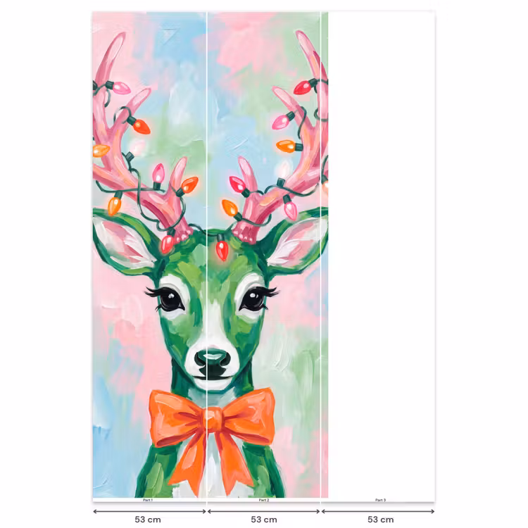 Behang - Hert - Kerst - Dieren — 6