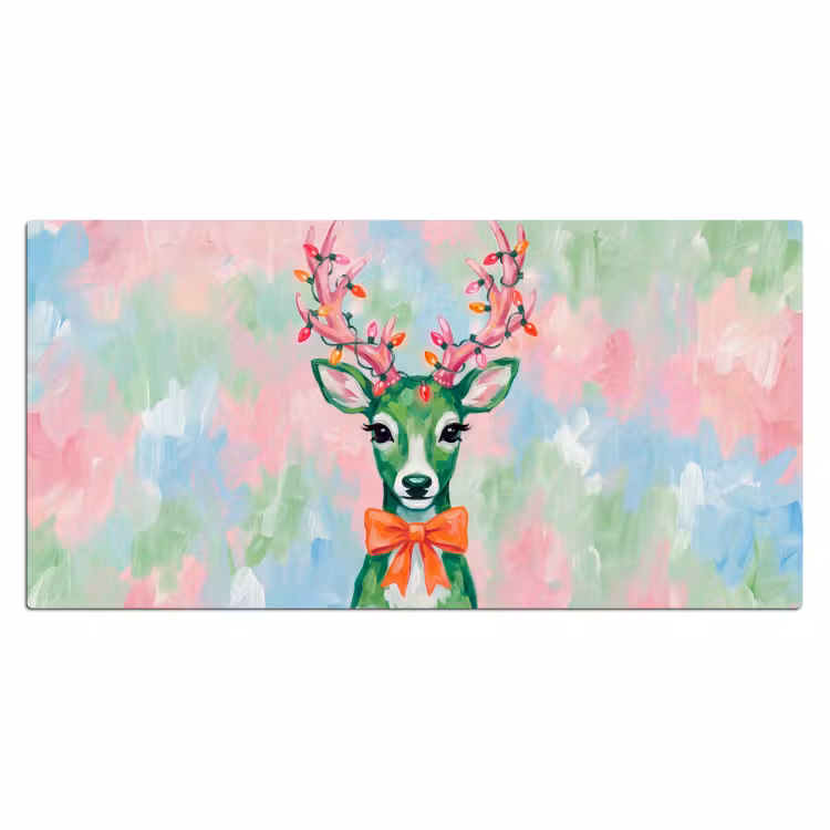 Bureau onderlegger - Hert - Kerst - Dieren — 2