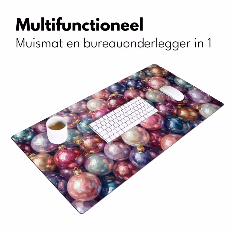 Bureau onderlegger - Kerstdecoratie - Kleurrijk - Feest — 7