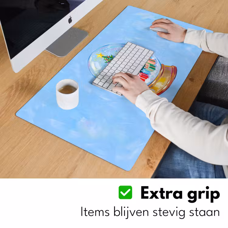 Bureau onderlegger - Sneeuwbol - Kerst - Cadeaus — 6