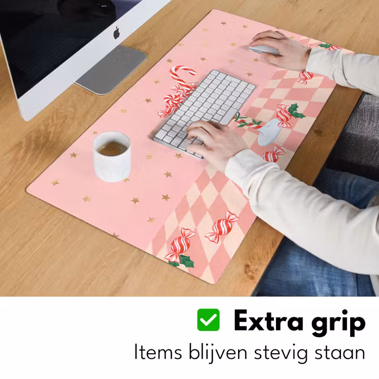 Bureau onderlegger - Snoep - Glas - Roze — 6