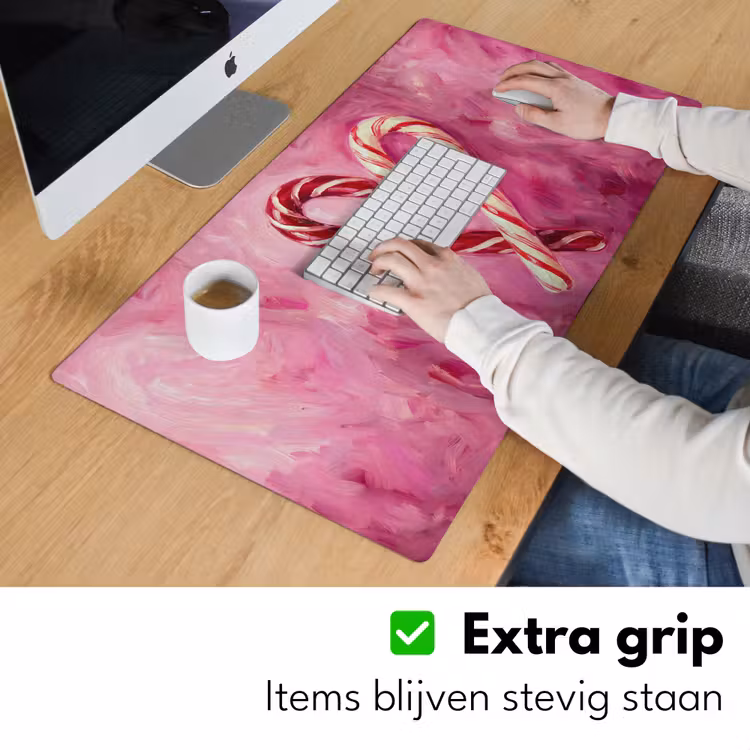 Bureau onderlegger - Snoep - Hart - Roze — 6