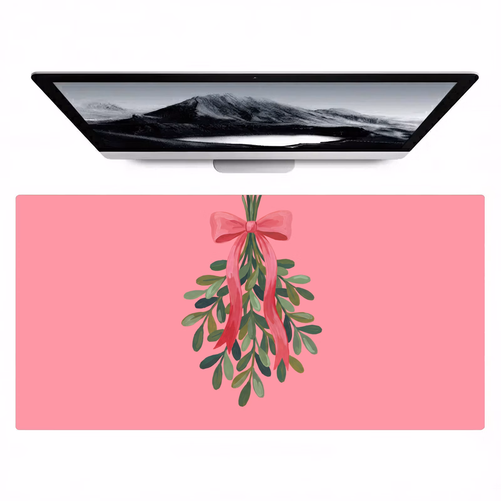 Bureau onderlegger - Plant - Lint - Roze — 1